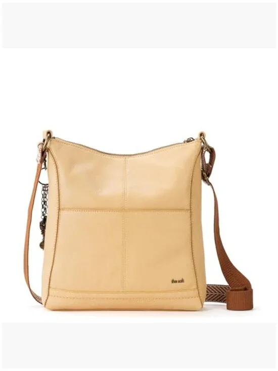 Premium Leather Crossbody Bag with Adjustable Strap and Multiple Pockets - Picture 6 of 7